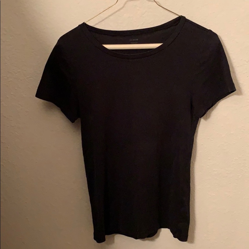 J-Crew Fitted Black shirt